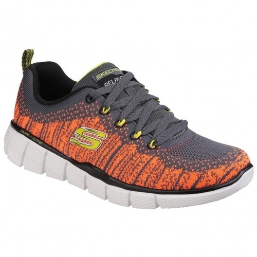 skechers memory foam junior trainers